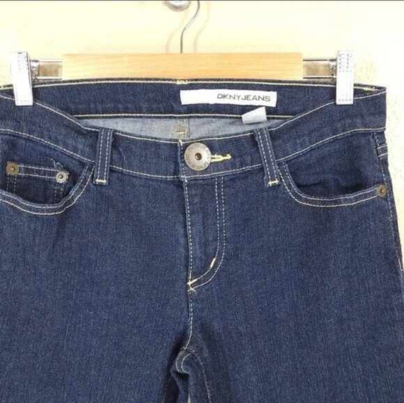 Vtg DKNY Times Square flare jeans - Picture 3 of 6